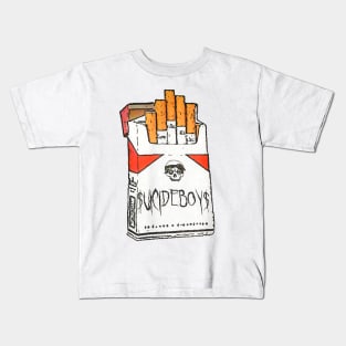 Vintage Marlboro Smoking Tobacco Shirt | Retro Cigarette Design Tee | Funny Ironic "Smoking is Cool" Tee Kids T-Shirt